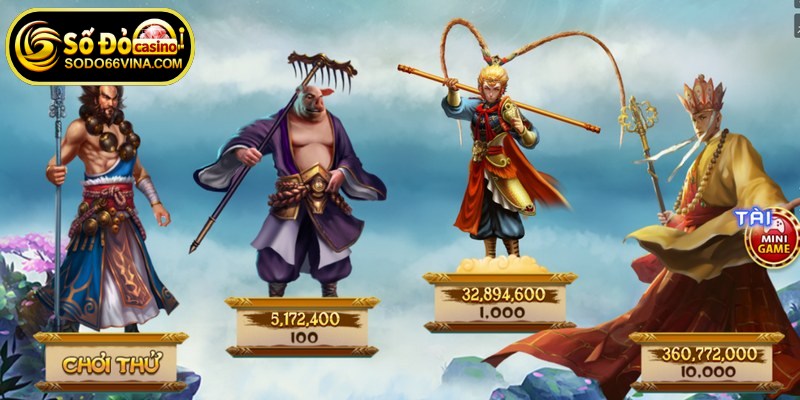 Nổ hũ Tây Du Thần Khí là slot game với cốt truyện hấp dẫn 