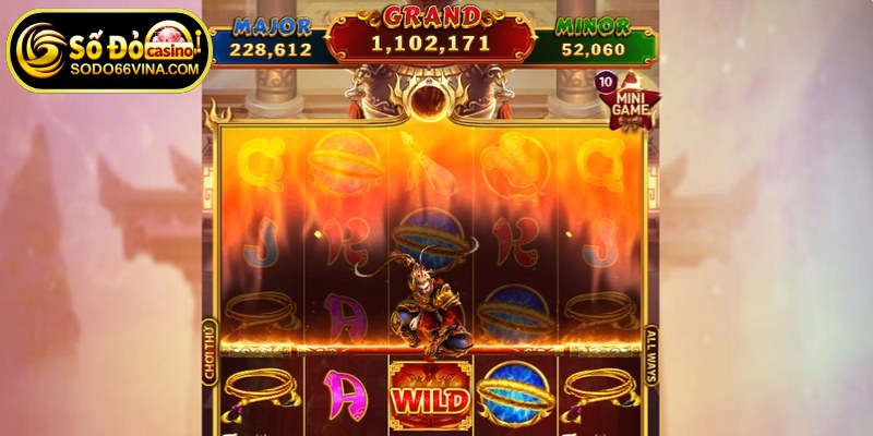 Luật chơi của nổ hũ Tây Du Thần Khí tương đối đơn giản cho người mới 